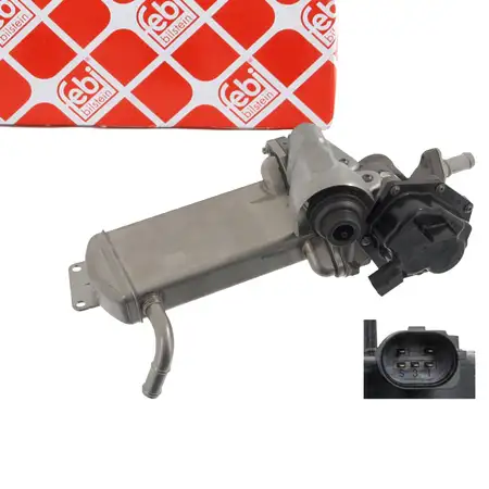 febi 49514 AGR-Ventil Abgasr&uuml;ckf&uuml;hrventil f&uuml;r VW Amarok 2.0 TDI Euro 5 PR:7MG 03L131512AR