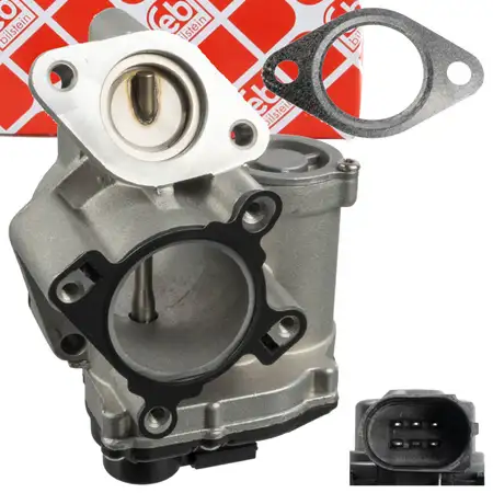 febi AGR Ventil f&uuml;r RENAULT Espace 4 Megane 2 Laguna 2 NISSAN Qashqai X-Trail 2 2.0 dCi
