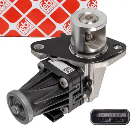 febi AGR Ventil f&uuml;r MERCEDES W176 W246 W415 OM607 RENAULT Clio 4 Megane 4 Scenic 4 1.5 dCi