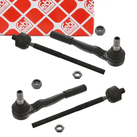 2x febi PROKIT Spurstange + Spurstangenkopf f&uuml;r MERCEDES E-Klasse W211 S211 CLS C219 vorne