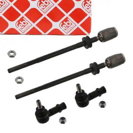 2x febi PROKIT Spurstange + Spurstangenkopf f&uuml;r VW Golf 1 Jetta 1 Caddy 1 Scirocco vorne