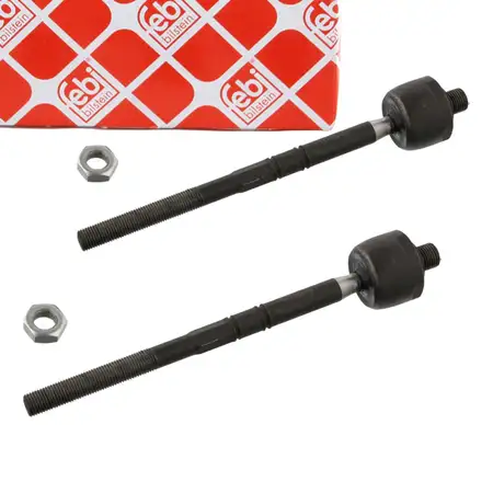 2x febi PROKIT Tie Rod Axial Joint for MERCEDES W203, S203, W211, S211, W220, R230 (Front)
