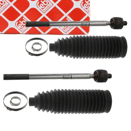 2x febi 34371 PROKIT Spurstange + Manschette f&uuml;r FORD Galaxy S-Max WA6 Mondeo 4 MK4 vorne