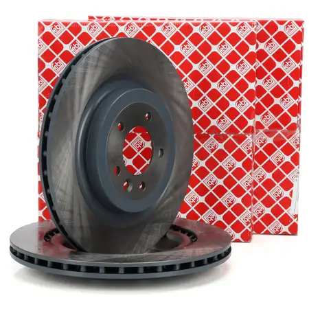 febi 108534 Bremsscheiben Satz f&uuml;r LAND ROVER Discovery 5 L462 Range Rover 4 L405 hinten