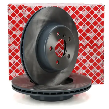 febi 104803 Bremsscheiben Satz f&uuml;r BMW 5er F10 F11 520-530i 518-525d vorne 34116896652