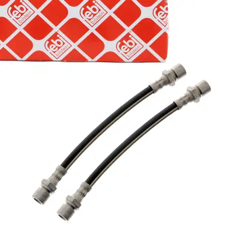 2x febi 02691 Bremsschlauch f&uuml;r OPEL Astra F G Caravan Corsa A B Vectra A B hinten 562094