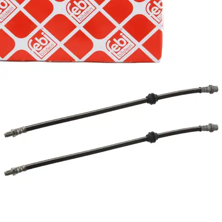 2x febi 01736 Bremsschlauch f&uuml;r BMW 3er E36 316-328i 318tds 325td/tds Z3 vorne 34321159717