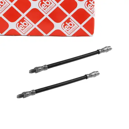 2x febi 14044 Bremsschlauch f&uuml;r AUDI A4 B5 bis Fgst. 8D-V-168 350 hinten innen 8D0611775B