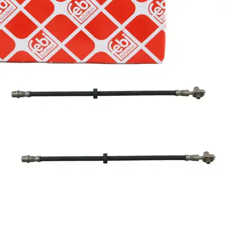 2x febi 23168 Bremsschlauch f&uuml;r VW Polo 3 6N1 6N2 Lupo SEAT Arosa vorne 6N0611701B