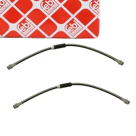 2x febi 30374 Bremsschlauch f&uuml;r VW Golf 5 6 AUDI 8P SEAT Leon 1P Superb 2 vorne 1K0611701L
