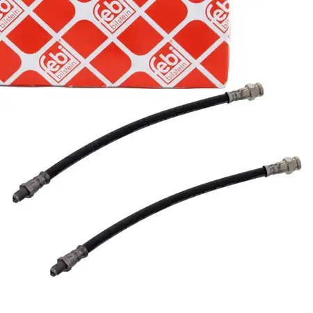 2x febi 36169 Bremsschlauch Bremsleitung f&uuml;r SMART ForTwo Cabrio Coupe vorne 4514200048