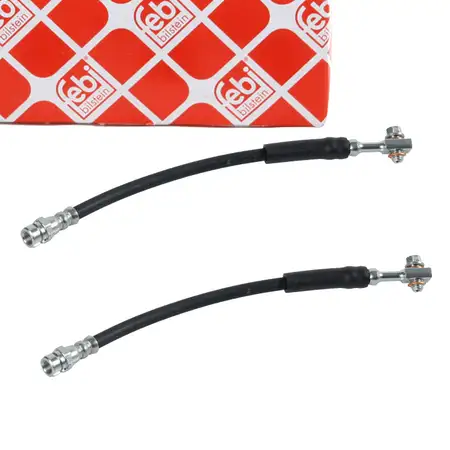 2x febi 108079 Bremsschlauch f&uuml;r VW Golf 7 8 Ateca Leon Karoq Octavia 4 hinten 5Q0611775Q