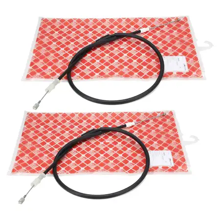 2x febi 37272 Handbremsseil Bremsseil f&uuml;r MERCEDES Sprinter 906 Crafter 30-35/30-50 hinten