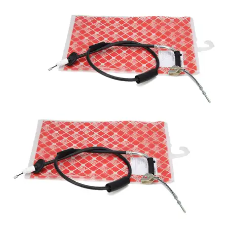 2x febi 34913 Handbremsseil Seilzug f&uuml;r MERCEDES A-Klasse W169 B-Klasse vorne A1694201885