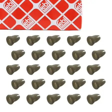 25x febi 44739 Clip Befestigungsclips f&uuml;r MERCEDES C-/E-/R-/S-KLASSE 0019887681