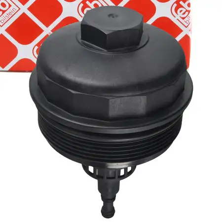 febi 171462 Deckel &Ouml;lfiltergeh&auml;use f&uuml;r BMW 3er E36 E46 5er E39 E60 7er E38 X3 E83 X5 E53