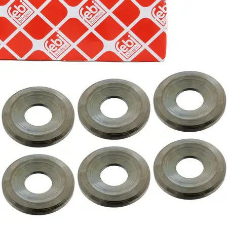 6x febi 101344 Dichtung D&uuml;senhalter Einspritzd&uuml;se f&uuml;r MERCEDES W124 W210 OM603 6010170060