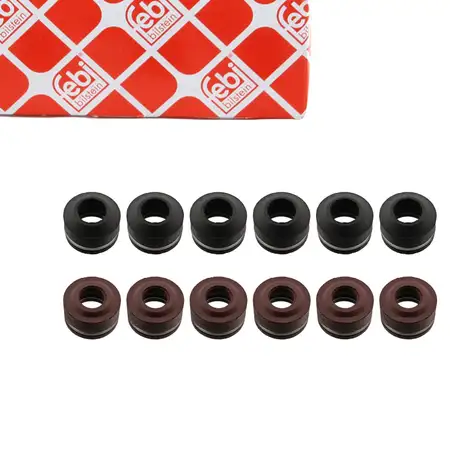 febi 06656 Ventilschaftdichtung Satz f&uuml;r MERCEDES W124 S124 W463 W140 OM603