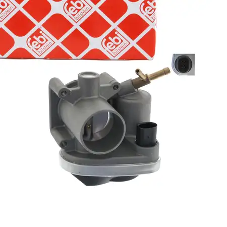 febi 100772 Drosselklappe Stutzen f&uuml;r SKODA Fabia 1 1.0 1.4 Octavia 1 1U2 1.4 047133062D