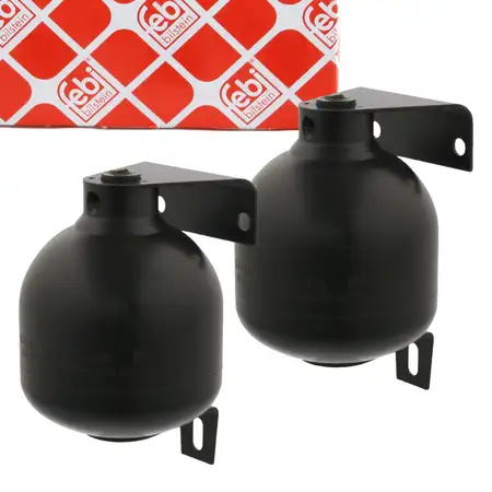 2x febi 03276 Druckspeicher Federung f&uuml;r MERCEDES W123 C123 W201 W126 hinten 1233200215