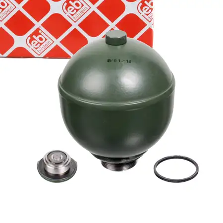 febi 26668 Druckspeicher Federung f&uuml;r CITROEN Xantia mit Niveauregulierung hinten 527238
