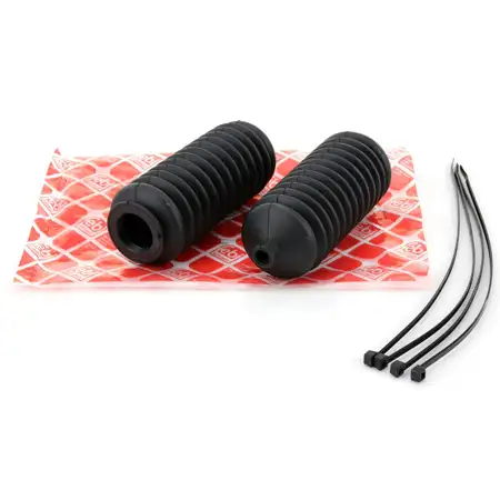 2x febi 103865 Spurstange Lenkmanschette f&uuml;r RENAULT Twingo 1 Megane 1 Clio 1 19 21 vorne