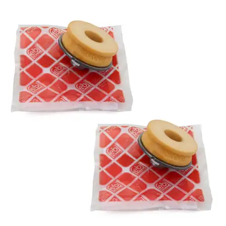 2x febi 36780 Federbeinlager f&uuml;r BMW 1er E81 E87 3er E90 E91 X1 E84 hinten