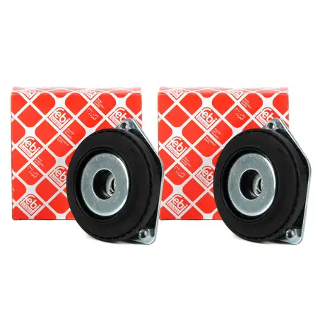 2x febi strut bearings + ball bearings for Mercedes A-Class W169 and B-Class W245 (front)