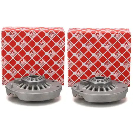 2x febi 104273 Federbeinlager + W&auml;lzlager f&uuml;r BMW 2er F45 F46 X1 F48 X2 F39 vorne