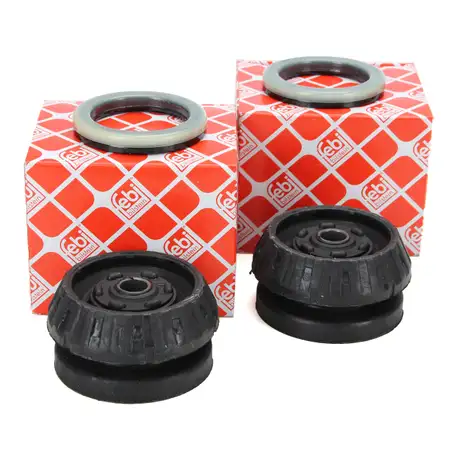 2x febi 03374 Federbeinlager Domlager f&uuml;r OPEL Omega A B Senator B vorne