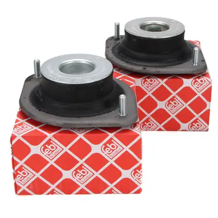 2x febi 07359 Federbeinlager Domlager + W&auml;lzlager f&uuml;r VW Golf 1 Caddy 1 Jetta 1 vorne