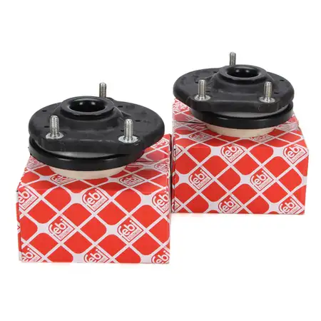 2x febi 36820 + 36821 Federbeinst&uuml;tzlager + W&auml;lzlager f&uuml;r FIAT Grande Punto CITROEN vorne