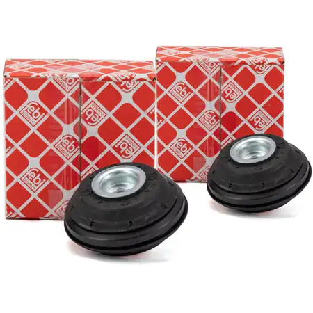 2x febi strut mount bearings + ball bearings for OPEL Adam C D E 1.0, 1.2, 1.3 CDTI, 1.4 (front)