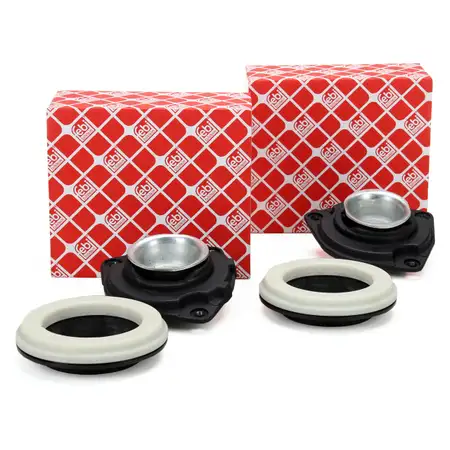 2x febi strut bearings for NISSAN Micra 3 K12 and RENAULT Clio 3 Modus (front)