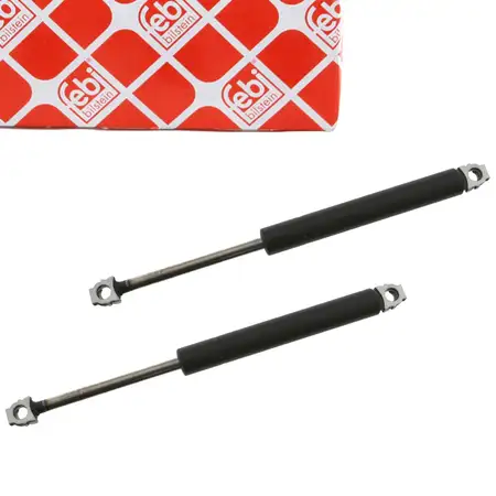 2x febi 08823 Motorhaubend&auml;mpfer f&uuml;r BMW 5er E34 Limousine + Touring 51231944119