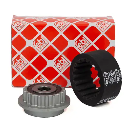 febi Riemenscheibe Freilauf Generator Lichtmaschine + Kupplungsmuffe f&uuml;r VW TOUAREG