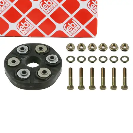 febi 03907 Hardyscheibe f&uuml;r MERCEDES S-Klasse W126 280 S/SE SEL vorne/hinten 1264100515