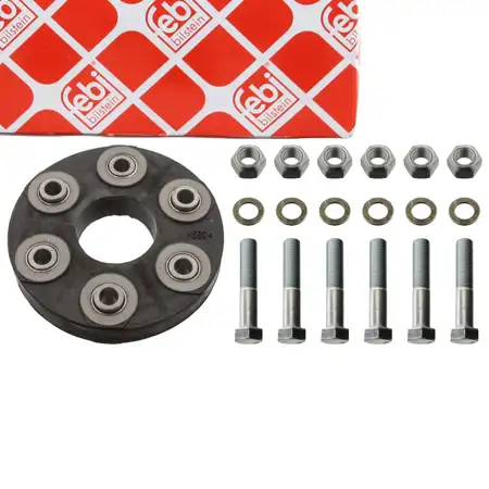 febi 07541 Hardyscheibe f&uuml;r MERCEDES/8 W114 W115 W123 S123 C123 vorne/hinten 1234100015