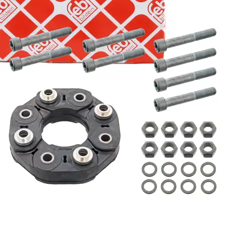 febi 104550 Hardyscheibe Gelenkscheibe f&uuml;r MERCEDES W205 S205 W222 vorne/hinten 2224100215