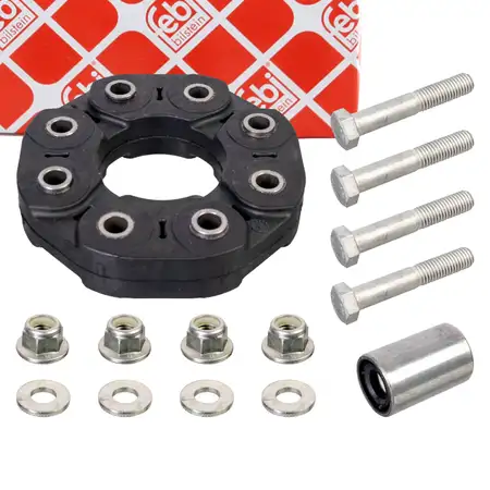 febi 175754 Hardyscheibe Gelenkscheibe f&uuml;r VW Crafter SY SX SZ MAN TGE vorne 2N0598127