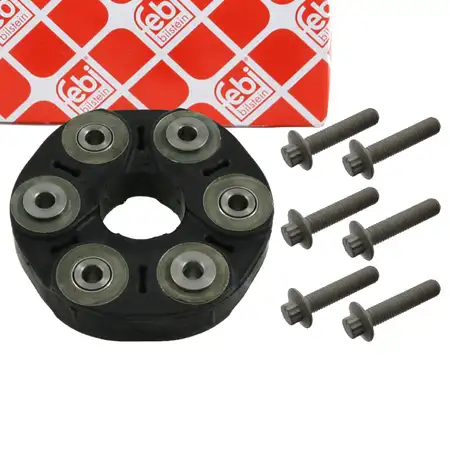 febi Hardyscheibe f&uuml;r VW Sharan 7M SEAT Alhambra 7V 1.9 TDI 4motion hinten 7M3521403A