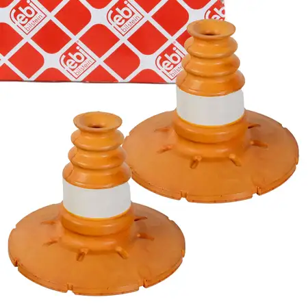 2x febi 178811 Anschlagpuffer Gummianschlag f&uuml;r MERCEDES Viano Vito W639 hinten 6393240308