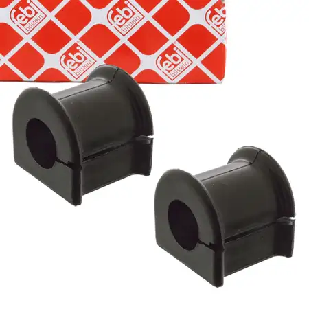 2x febi 103931 Stabilizer Bar for TOYOTA Corolla E11, E12, Verso E12, Prius W2 (Front) 48815-13040