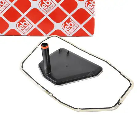 febi 100266 Hydraulikfilter + Dichtung 6-Gang f&uuml;r AUDI A4 B6 B7 A6 C6 A8 4D VW Phaeton