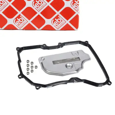 febi 106100 Getriebefilter + Dichtung Satz f&uuml;r VW Golf 5 Polo 4 5 Touran AUDI 8P 09G AQ250
