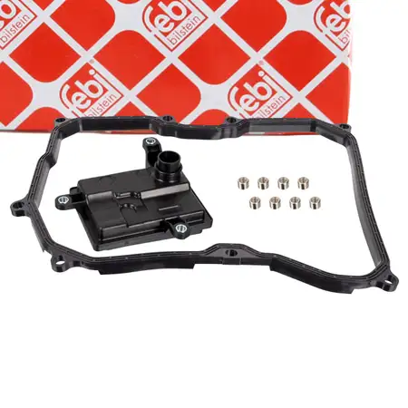 febi 107012 Getriebefilter + Dichtung Satz f&uuml;r VW Golf 7 Polo 5 6 Leon 5F 09G 09G325429E