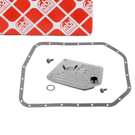 febi 31116 Transmission Filter + Gasket Kit for BMW 5 Series E39, 7 Series E38, 8 Series E31, X5 E53, 5HP24