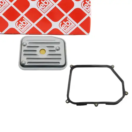 febi 32644 Getriebefilter + Dichtung Satz f&uuml;r VW Passat B5 AUDI 80 B4 A4 B5 A6 C4 C5 01M