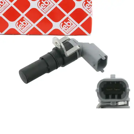 febi 28120 Kurbelwellensensor f&uuml;r OPEL Astra G H Corsa C Meriva A Vectra B C SAAB 9-3 1.8