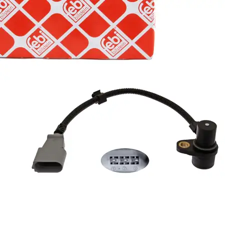 febi 39893 Kurbelwellensensor f&uuml;r AUDI A3 8P FORD Galaxy SEAT Leon Golf 4 5 Bora Eos SKODA
